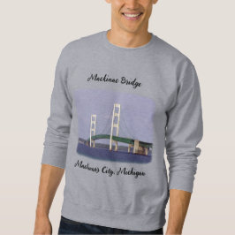 Moletom Mackinac Bridge Mackinaw shirt v2 - caracteres pre