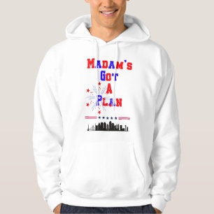 Moletom Madame tem um plano masculino patriótico