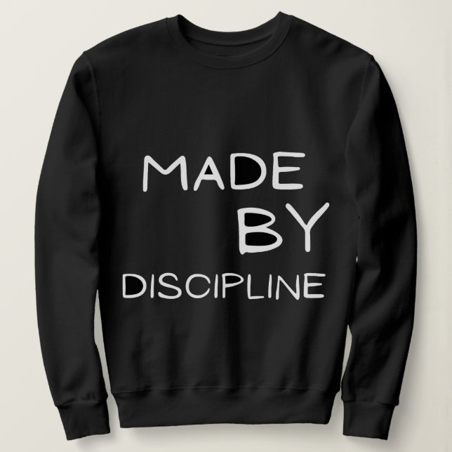 Moletom Made By Discipline | Elite Success MindsetT-Shirt (Frente do Design)