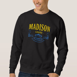 Moletom Madison Grown Wisconsin USA Hometown R