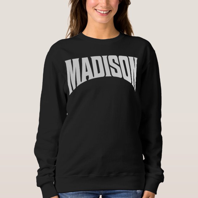 Moletom Madison Wisconsin (Frente)