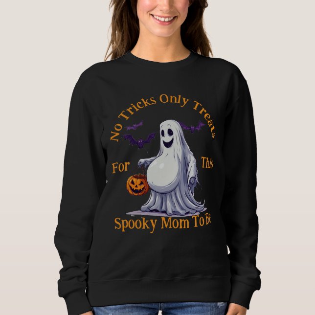 Moletom Mãe Assustadora Para Ser Fantasma (Frente)