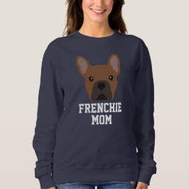 Moletom Mãe Bulldog Francês Fawn Vermelho