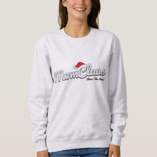 Moletom Mãe Claus Christmas Snowflake Design