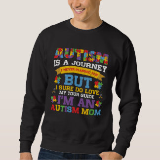 Moletom Mãe Consciente do Autismo Orgulhosa Filho(a) Autis