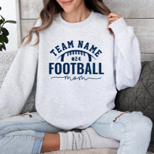 Moletom Mãe da Equipe Azul de Futebol do Marinho Personali