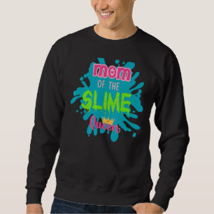Moletom Mãe Da Rainha Slime Derrubando Gir De Aniversário