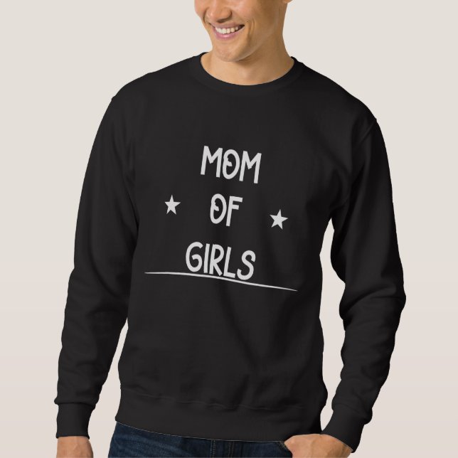 Moletom Mãe Das Raparigas Dia de as mães Sarcástico Sassy (Frente)