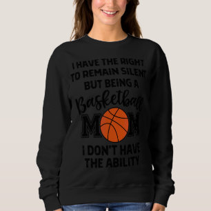 Moletom Mãe de basquete para mulheres de basquete alto Mãe