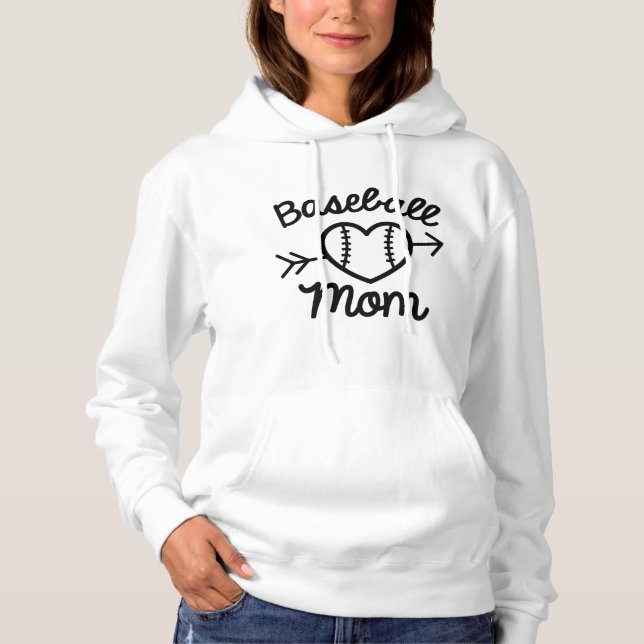 Moletom Mãe de Beisebol (Frente)