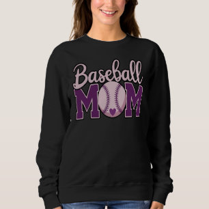 Moletom Mãe de Beisebol, Dia de Jogo de Beisebol