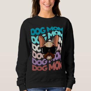 Moletom Mãe de Cachorro Bulldog Francês Vintage Retro Ócul