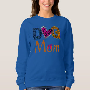 Moletom Mãe de Cachorro Estampa de Leopardo / Presente de 