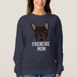Moletom Mãe de Cachorro Francês Marrom Bulldog Francês
