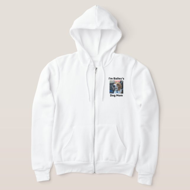 Moletom Mãe de cão personalizada de mulher (Postura )
