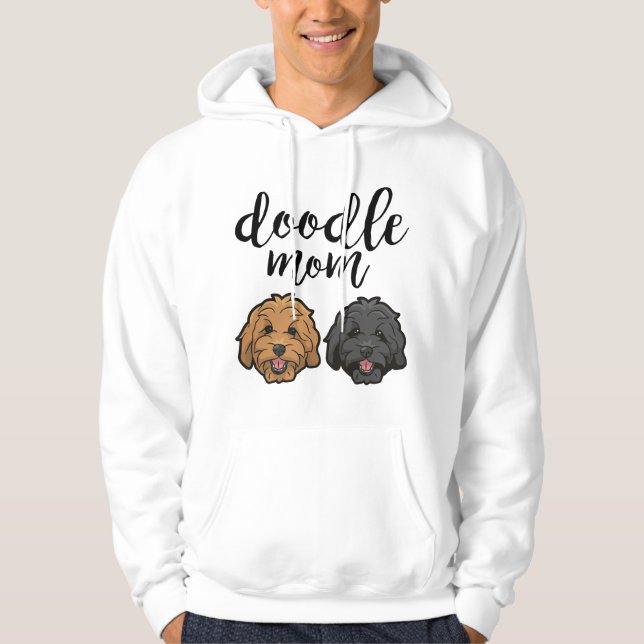 Moletom Mãe de Goldendoodle - Mãe de Doodle Cachorro Fofo (Frente)