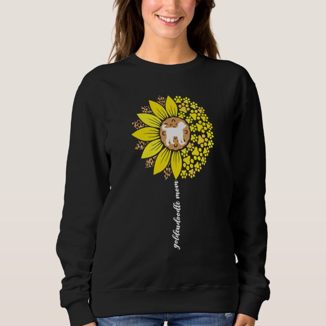Moletom Mãe De Goldendoodle Para Mulheres Cachorro De Dodl (Frente)
