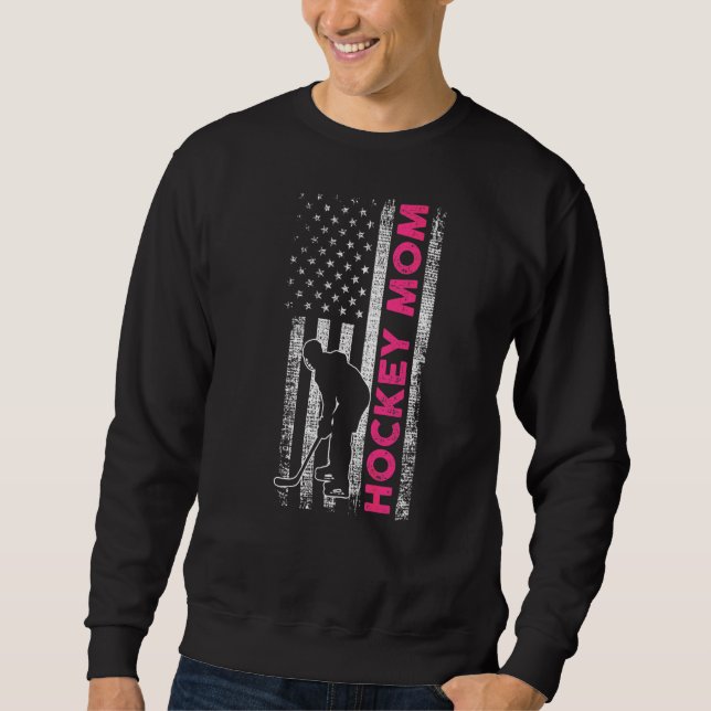 Moletom Mãe de Hockey da Mãe (Frente)