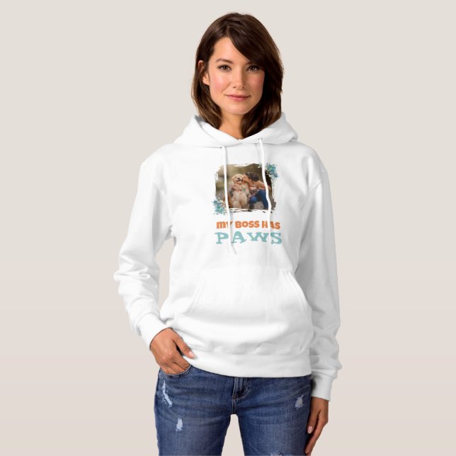 Moletom Mãe de Pelos Cachorro Gato Fofo Moderno Di (Frente Completa)