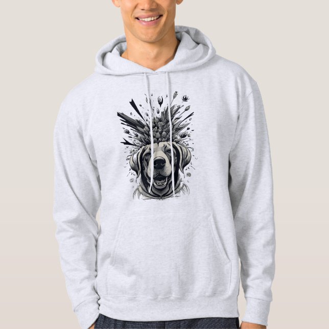 Moletom Mãe de Retriever Australiano Dourado de Pijama Eng (Frente)