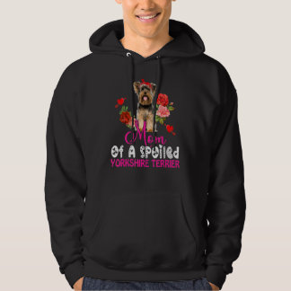 Moletom Mãe De Um Arco De Cachorro Cortado De Yorkshire Mo