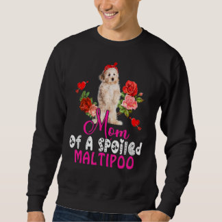 Moletom Mãe De Um Arco Maltipoo Cute Maltipoo