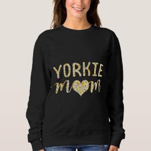 Moletom Mãe de Yorkie Feminina Presente de Mãe de Yorkshir