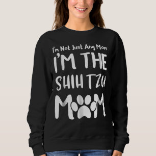 Moletom Mãe Dia A Mamãe Shih Tzu Mãe Bonita