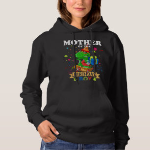 Moletom Mãe do menino de aniversário TRex RAWR Dinossaur B