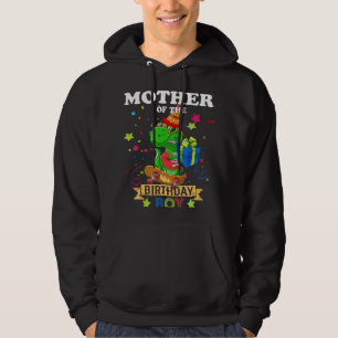 Moletom Mãe do menino de aniversário TRex RAWR Dinossaur B