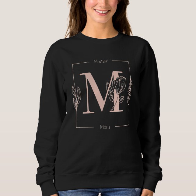 Moletom Mãe E Flores Mulheres (Frente)