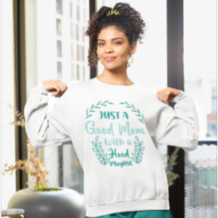 Moletom Mãe engraçada cita capuzes sarcásticas mulheres es