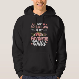 Moletom Mãe Engraçada Meu Genro É Meu Filho Favorito Flora