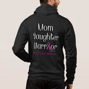 Moletom Mãe Filha Guerreira... Cancer De Mama