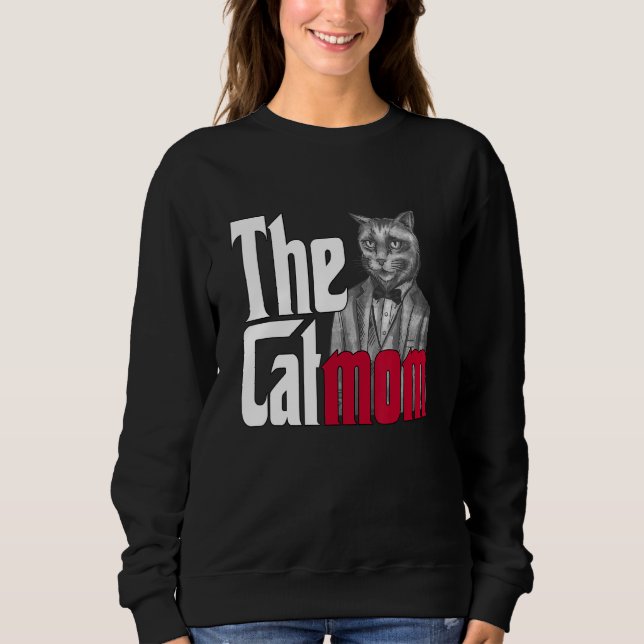 Moletom Mãe Gato A Mãe Louca Cama Mãe 1 (Frente)