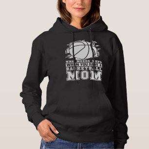 Moletom Mãe Jogadora de Basquete de Rua Bball Hoops Basque