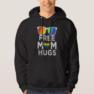Moletom Mãe Livre Abraça Lgbt Sinalizador Gay Orgulho Lésb