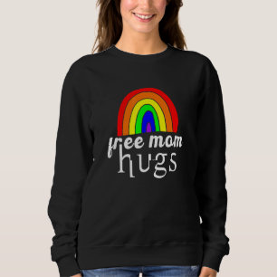 Moletom Mãe Livre Abraça Orgulho gay Lgbtq Orud Mama Rainb
