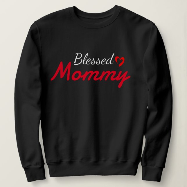 Moletom Mãe, mãe mamãe, personalize (Frente do Design)