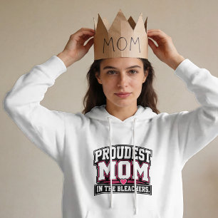 Moletom Mãe Mais Orgulhosa nas Arquibancadas Mãe Esportiva
