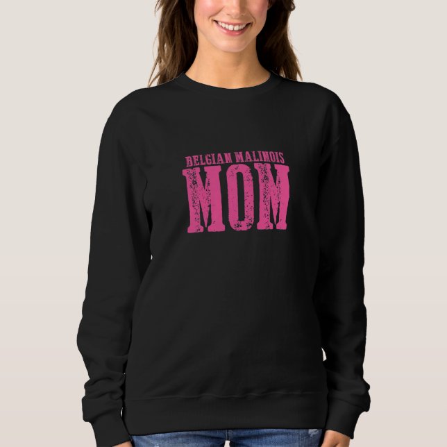 Moletom Mãe Malinois Belga Feminina  1 (Frente)