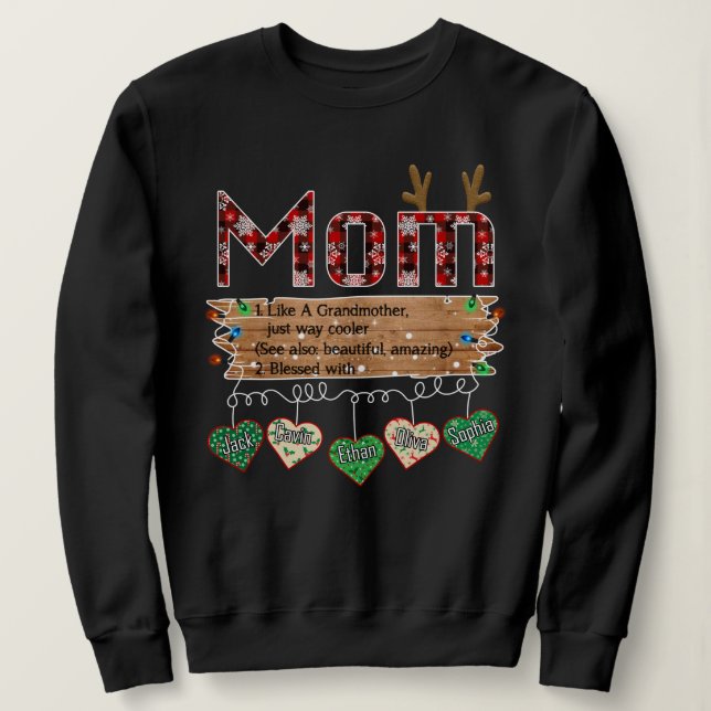Moletom Mãe Natal (Frente do Design)