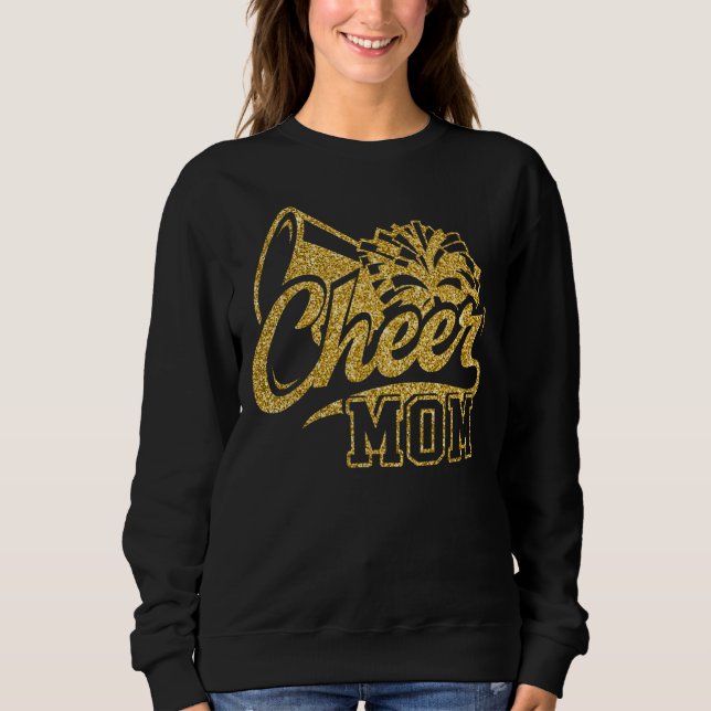 Moletom Mãe, o maior Cheerleader de Ventilador, Cheerhead  (Frente)
