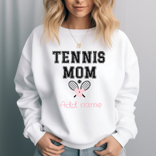 Moletom Mãe Tênis personalizada com Arco rosa e racks