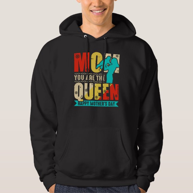 Moletom Mãe Você É A Rainha (Frente)