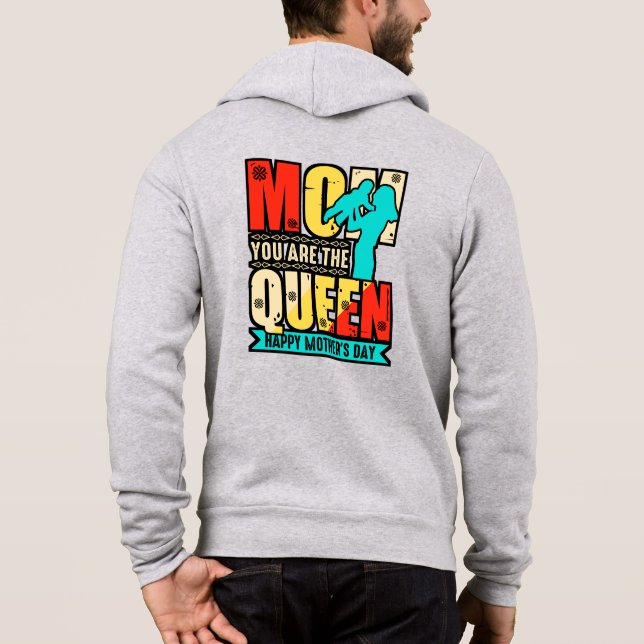 Moletom Mãe Você É A Rainha-67761 (Verso)
