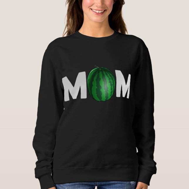 Moletom Mãe Watermelon Tropical Summer Vibes Fruta (Frente)