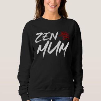 Moletom Mãe Zen - Meditação do Dia das Mães e Yoga - Meme