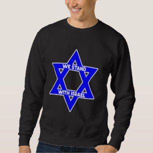Moletom Magen David com Israel - Apoiar Je