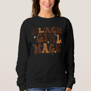 Moletom Magia da Garota Negra Rainha da Melanina Mês da Hi